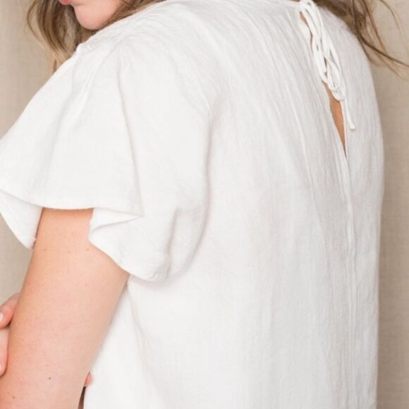 Humanoid Susie Salt Linen Dress 100% linen Italian fabric size small - Picture 9 of 9